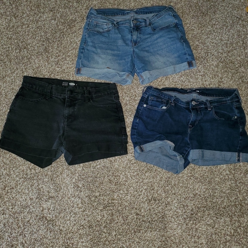 3 pair shorts
